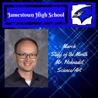 Mr. Hohnadel SOTM March Science/Art