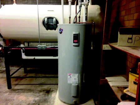 Boiler system at JMS