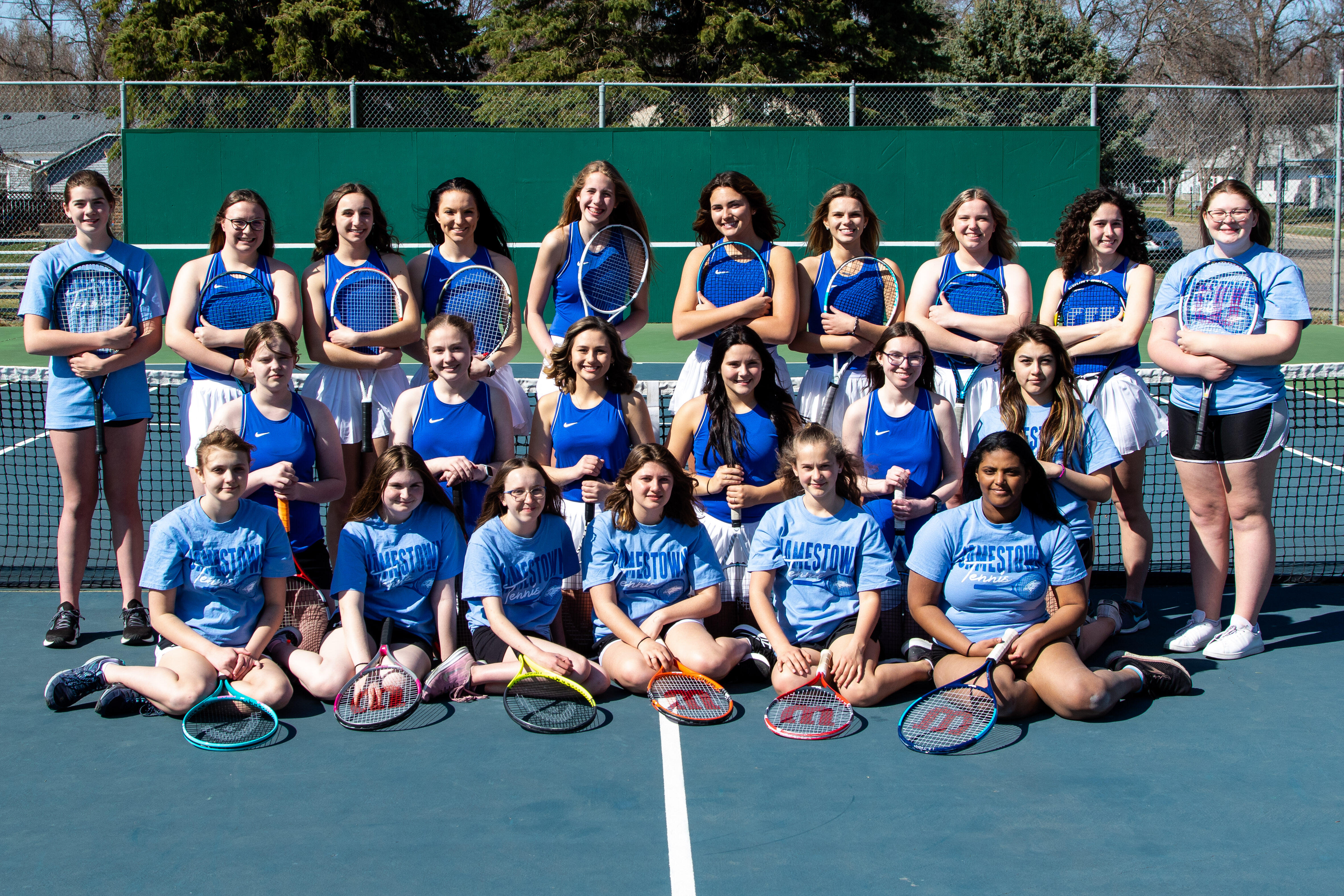 Girls Tennis Team photo