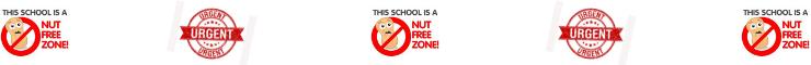 URGENT-This school is a nut free zone!